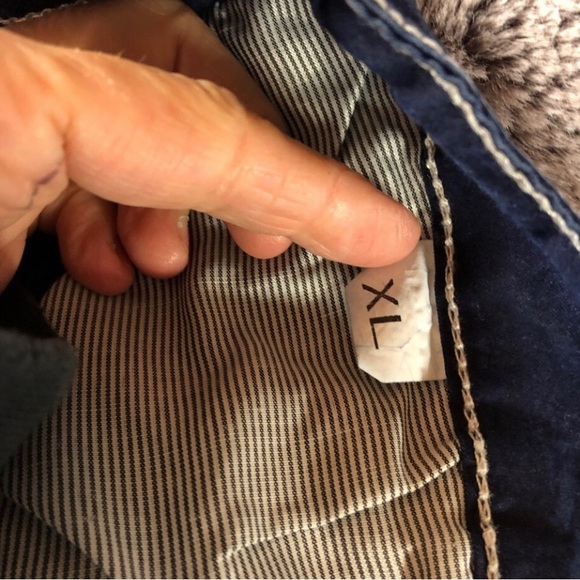 Street Jeans Size XL Dark Blue Women's Denim Jeans Soft Stretch Lightweight - Picture 4 of 9